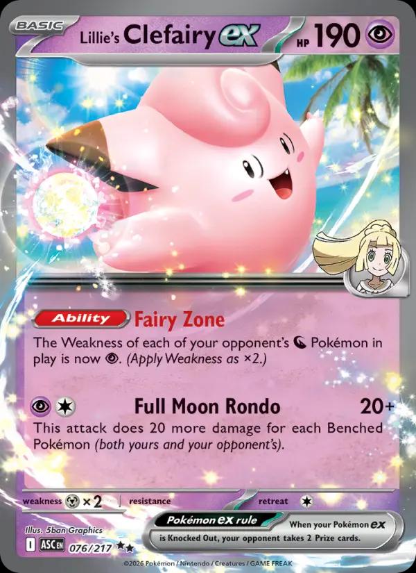 Lillie's Clefairy ex