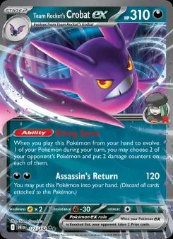 Team Rocket's Crobat ex