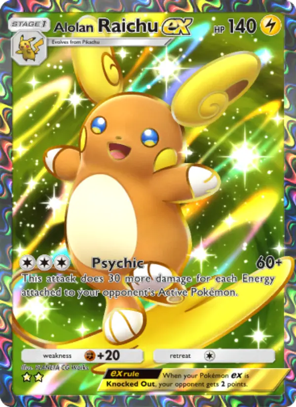 Alolan Raichu ex
