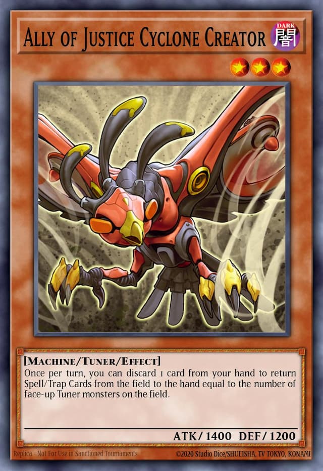 Ally of Justice Cyclone Creator