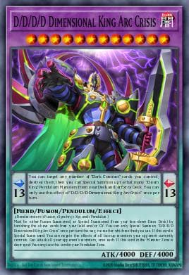D/D/D/D Dimensional King Arc Crisis