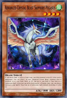 Advanced Crystal Beast Sapphire Pegasus