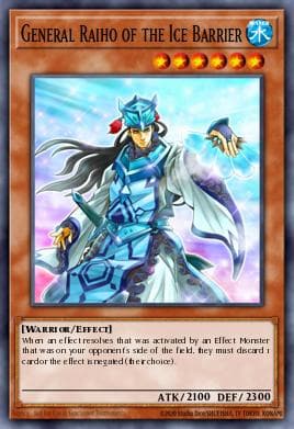 General Raiho of the Ice Barrier
