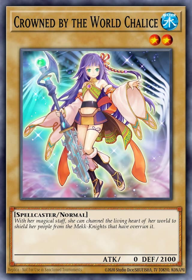 Crowned by the World Chalice